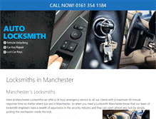 Tablet Screenshot of locksmithsinmanchester.com